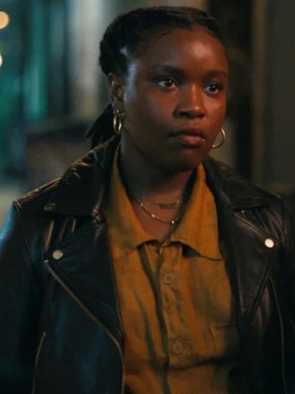 Ballard S01 Samira Parker Black Leather Jacket