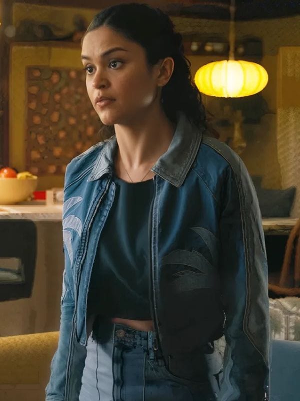Ballard S01 Victoria Moroles Palm Tree Denim Jacket - Shop Now