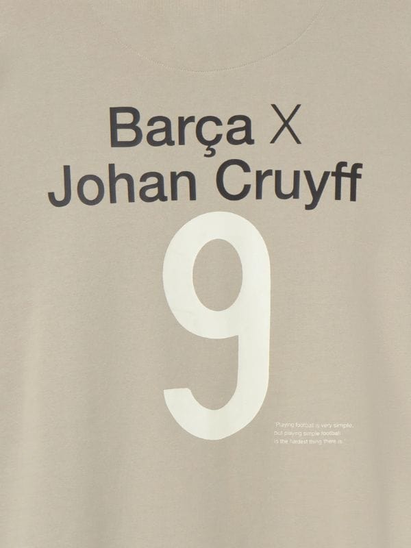 Barça x Cruyff 9 Hoodie Beige