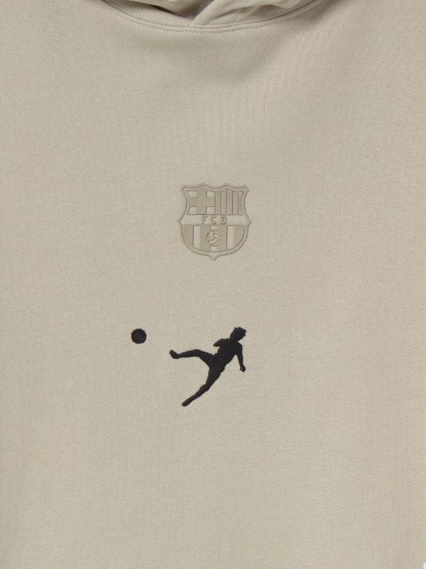 Barça x Cruyff 9 Hoodie Beige