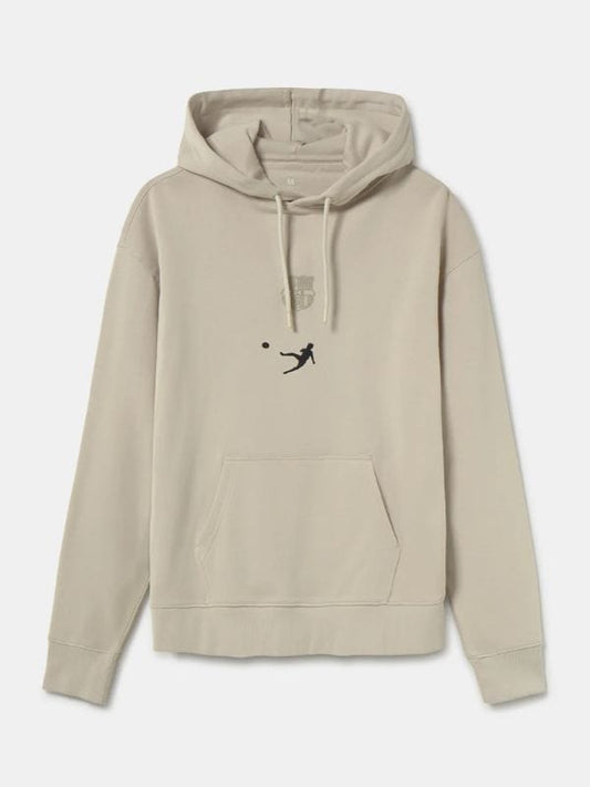 Barça x Cruyff 9 Hoodie Beige