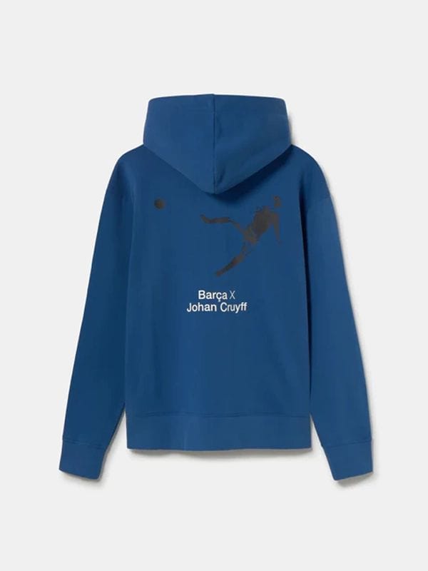 Legacy Barça x Cruyff Hoodie Blue | Johan Cruyff Barça Hoodie