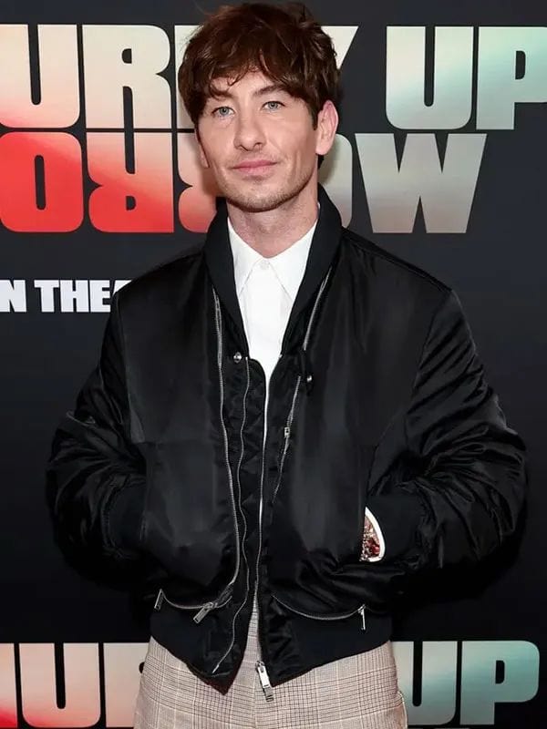 Barry Keoghan Hurry Up Tomorrow 2025 Black Jacket
