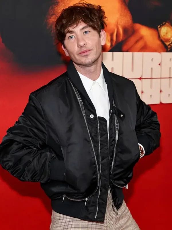 Barry Keoghan Hurry Up Tomorrow 2025 Black Jacket
