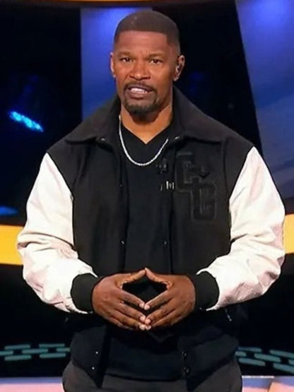 Beat Shazam TV Series Black And White Varsity Jacket