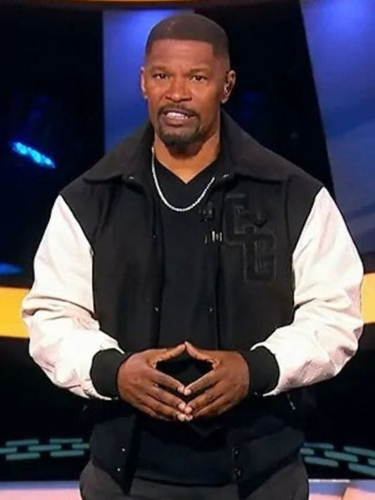 Beat Shazam TV Series Black And White Varsity Jacket