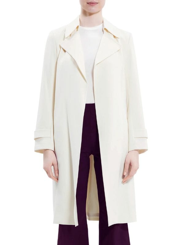 Belle Buckley The Waterfront S01 White Coat