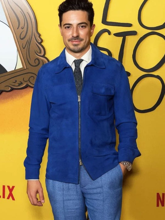 Ben Feldman Long Story Short Premiere Blue Jacket