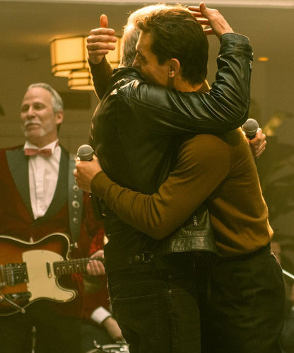 Berlin S01 Damian Vazquez Black Leather Jacket