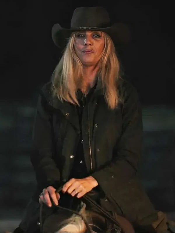 Beth Dutton Black Cotton Jacket