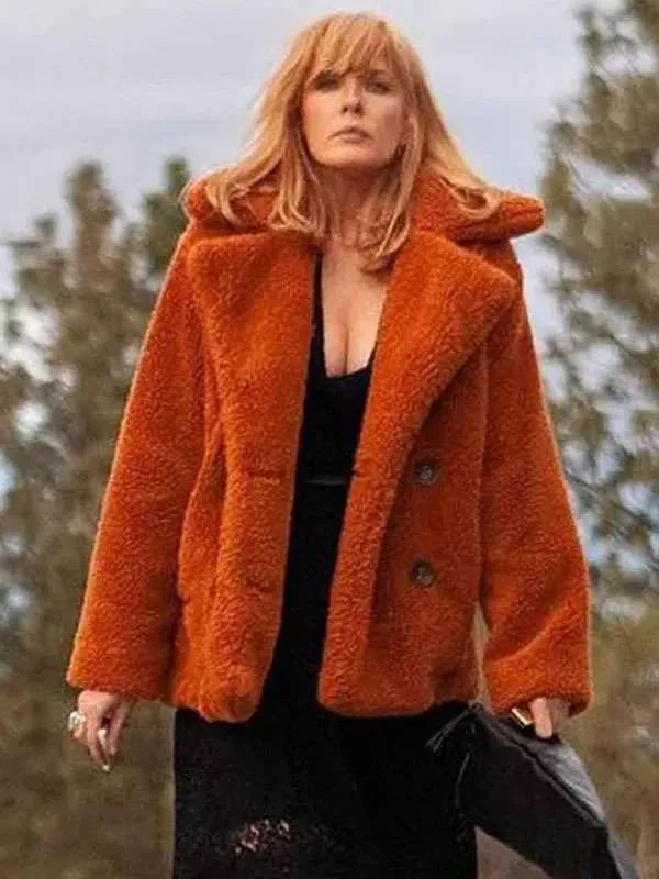 Beth Dutton Fur Coat