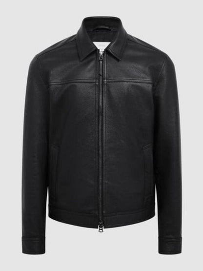 Beyond the Gates Brandon Claybon Leather Bomber Jacket
