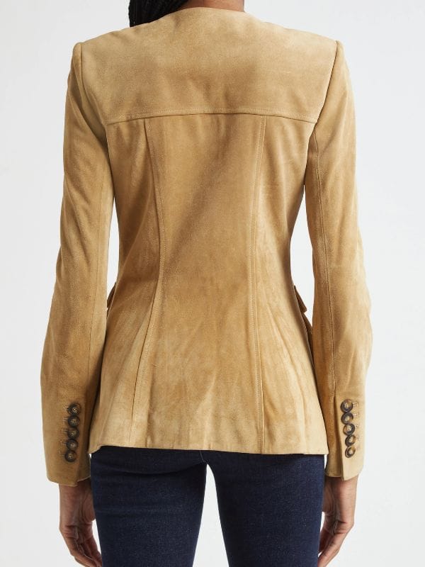 Big Mistakes S01 Elizabeth Perkins Suede Jacket