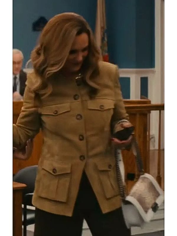 Big Mistakes S01 Elizabeth Perkins Suede Jacket