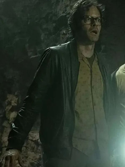 Bill Hader It Chapter Two Leather Jacket Black