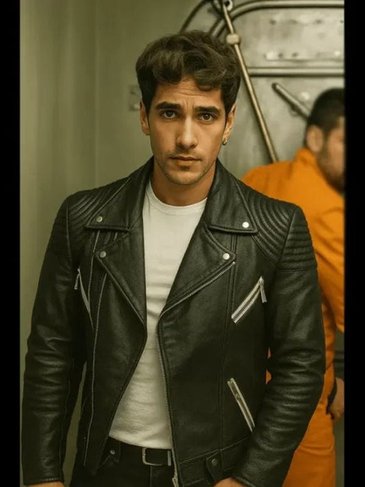 Billionaires’ Bunker Pau Simon Leather Jacket