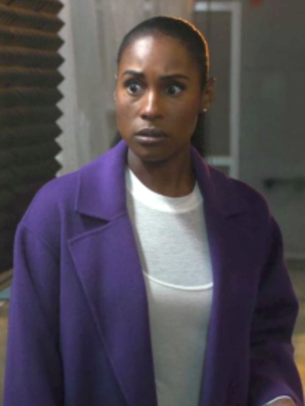 Black Mirror S07 Issa Rae Purple Coat Black Mirror S07 Issa Rae Purple Coat