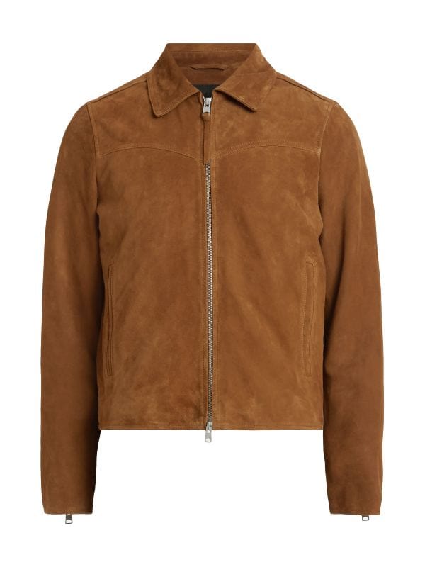 Black Mirror S07 Jimmi Simpson Suede Leather Jacket