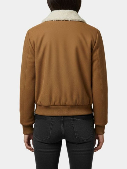Black Phone 2 Anna Lore Suede Jacket