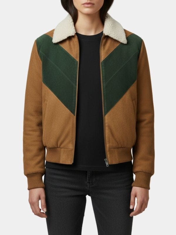 Black Phone 2 Anna Lore Suede Jacket