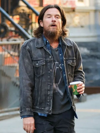 Black Rabbit Jason Bateman Denim Jacket Black