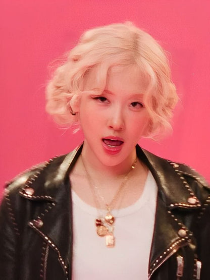 Blackpink Rose Apt Leather Biker Jacket