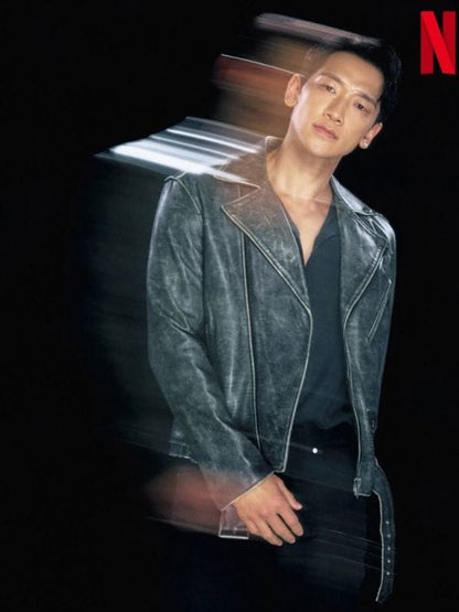 Bloodhounds S02 Lee Sang-yi Black Leather Jacket