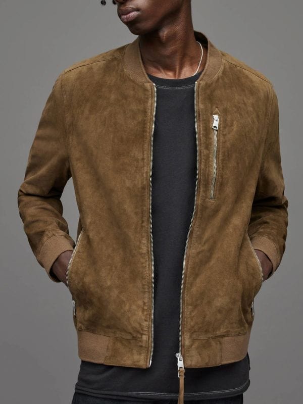 Bold and the Beautiful John Finnegan Brown Suede Jacket