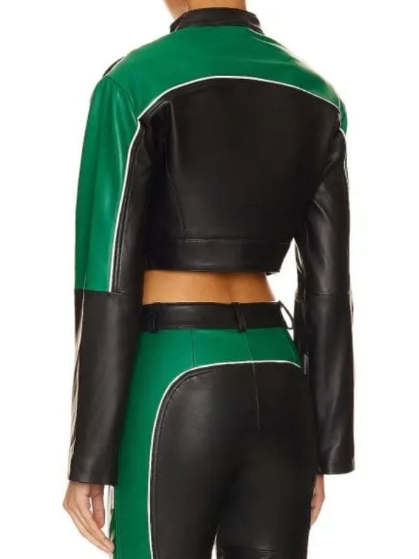 Bold and the Beautiful Luna Colorblock Leather Jacket