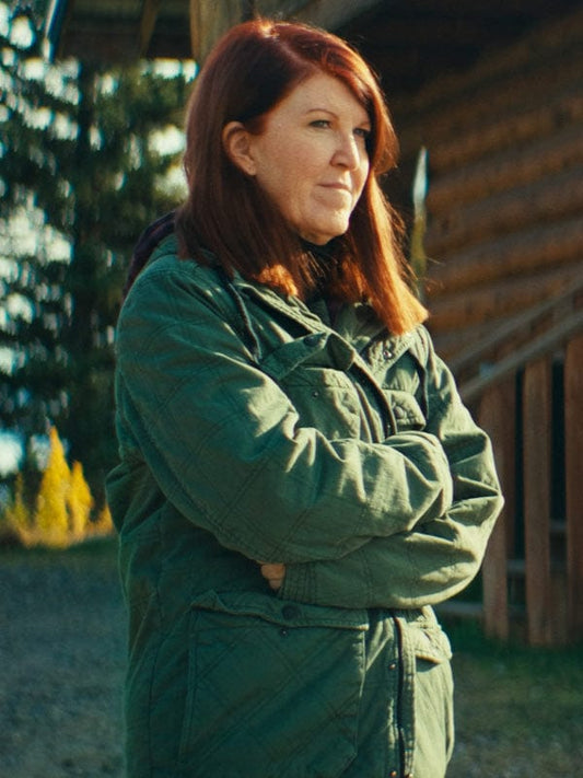 Bolt From The Blue Kate Flannery Green Jacket