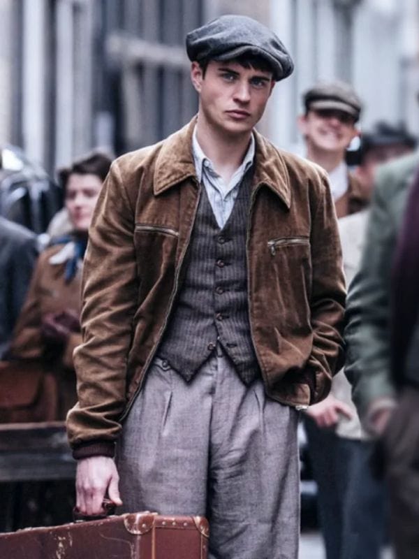 Bookish S01 Connor Finch Brown Jacket | TV-Inspired Outerwear for Men