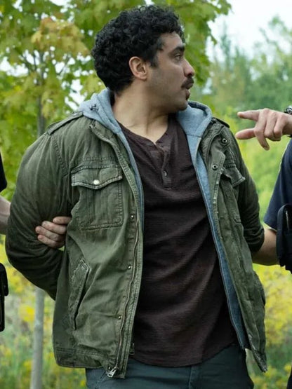 Boston Blue S01 E.J. Bonilla Green Jacket