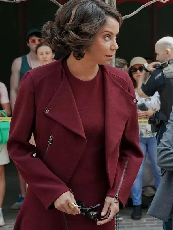 Boston Blue S01 Gloria Reuben Maroon Jacket