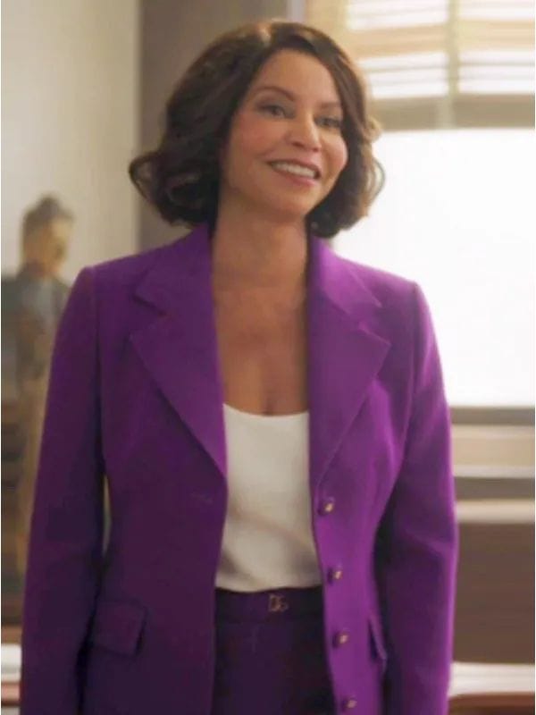 Boston Blue S01 Gloria Reuben Purple Blazer