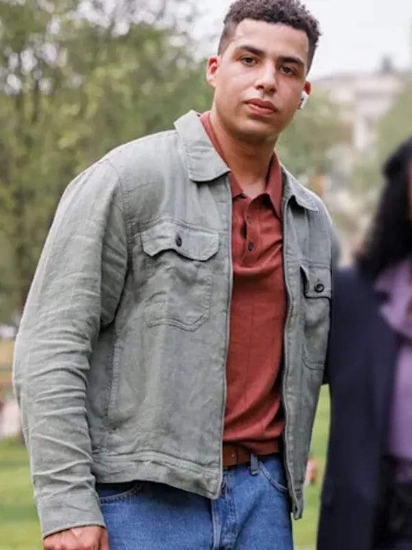 Boston Blue S01 Marcus Scribner Cotton Jacket Grey