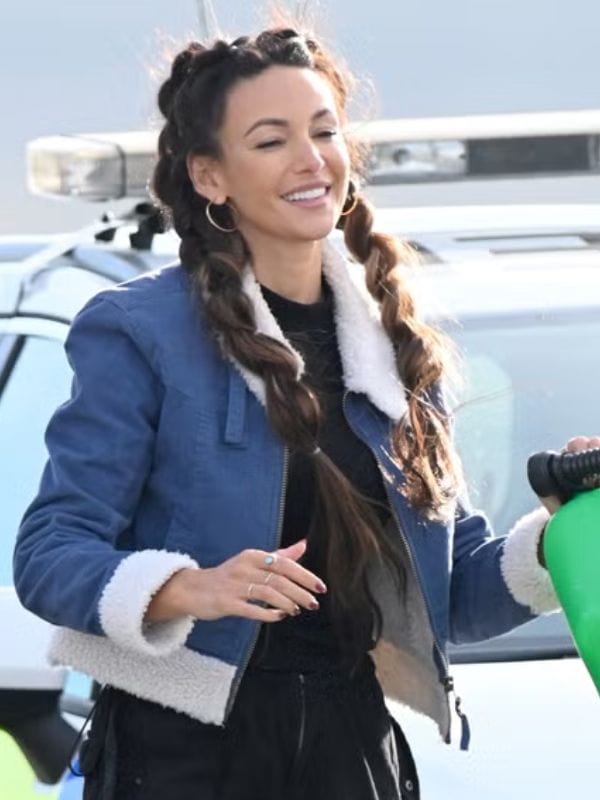 Brassic S06 Michelle Keegan Denim Jacket Blue