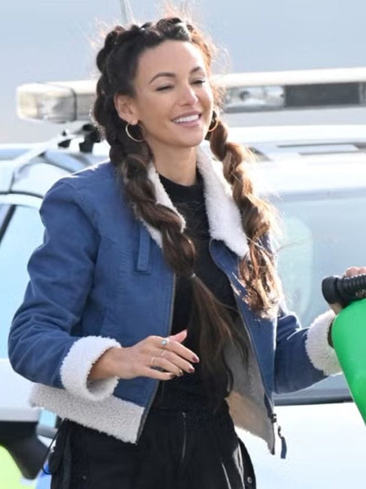 Brassic S06 Michelle Keegan Denim Jacket Blue