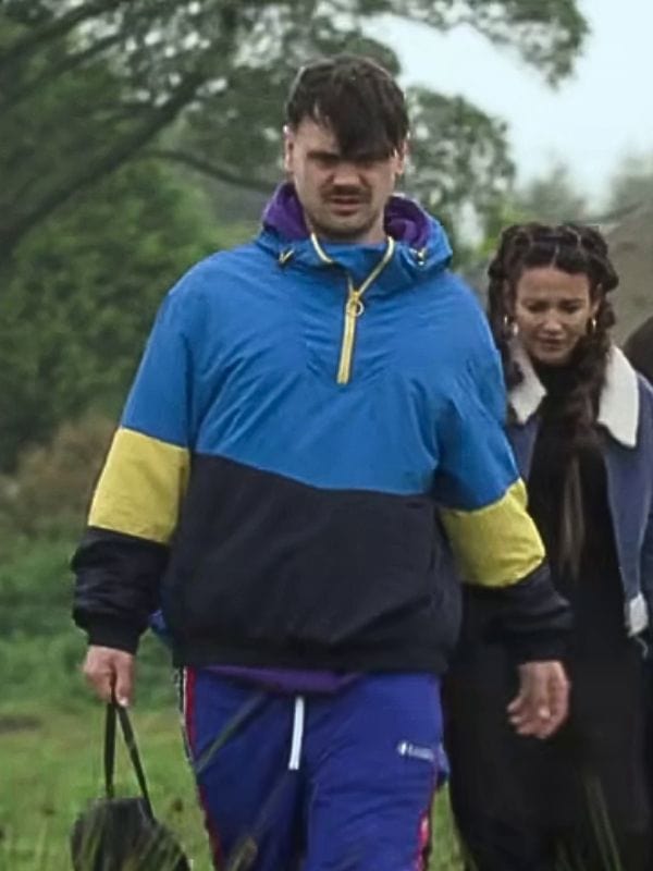 Brassic S06 Tom Hanson Colorblock Jacket