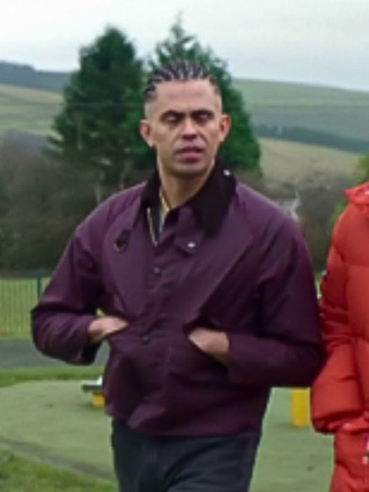 Brassic S07 Ash Burgundy Jacket