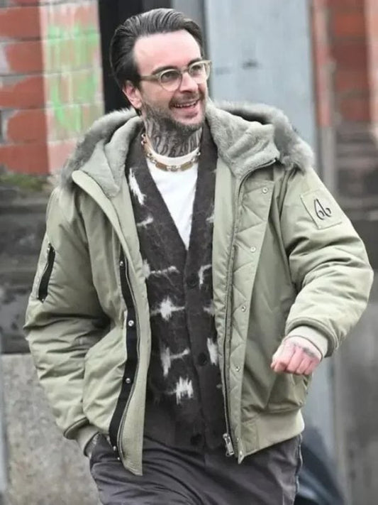 Brassic S07 Joe Gilgun Green Jacket