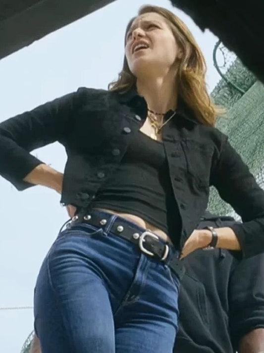 Bree Buckley The Waterfront S01 Black Jacket