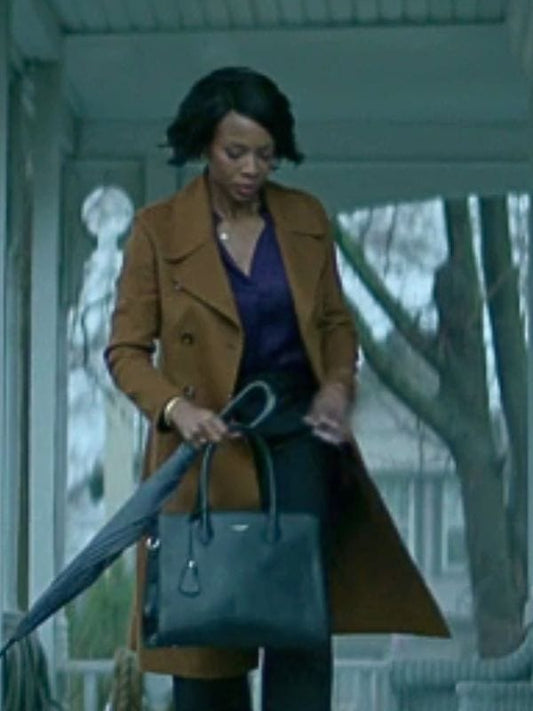 Brilliant Minds S01 Carol Pierce Brown Coat