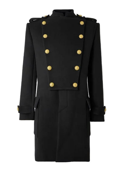 BTS Swim MV Jhope Military Coat Black