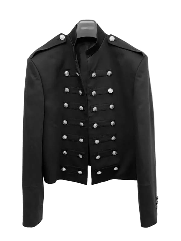 BTS Swim MV Jungkook Napoleon Jacket Black