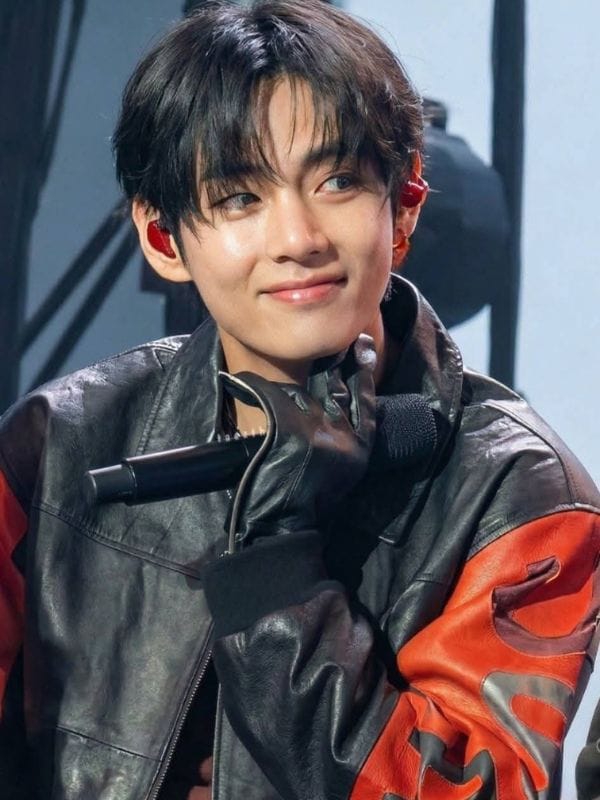 BTS Swimside Event Kim Taehyung USA Leather Jacket