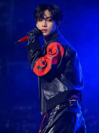 BTS Swimside Event Kim Taehyung USA Leather Jacket