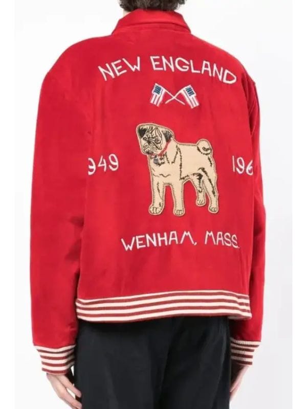 Taehyung BTS V Bode Wenham Souvenir Jacket Red