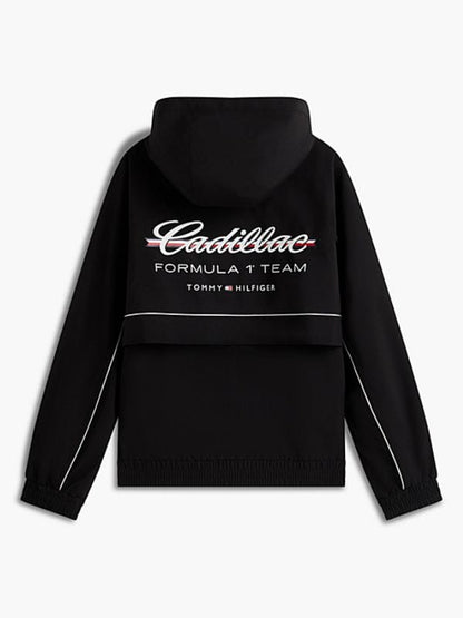 F1 Cadillac Tommy Hilfiger Script Wind Jacket Black
