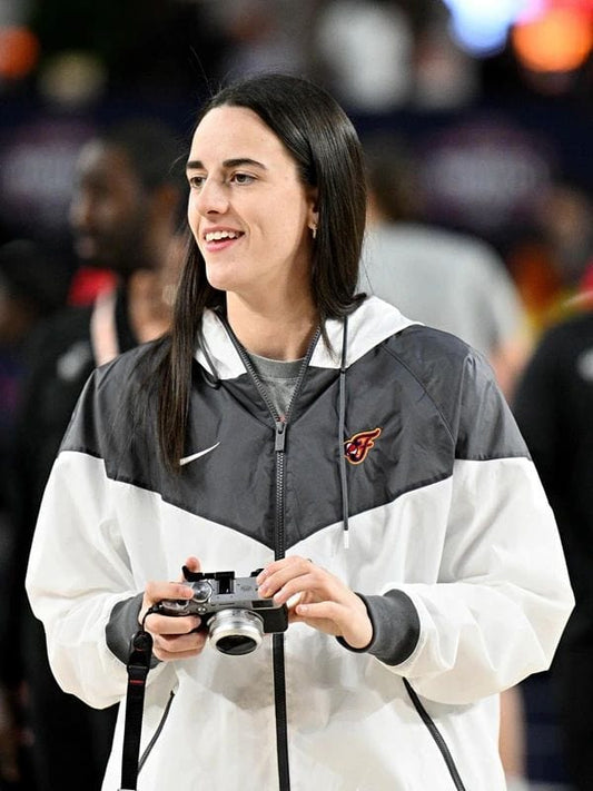 Caitlin Clark Indiana Fever Jacket | Nike Windrunner Jacket