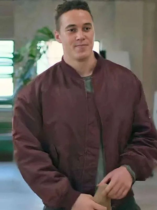Callan Colley Strife 2025 Bomber Jacket Maroon